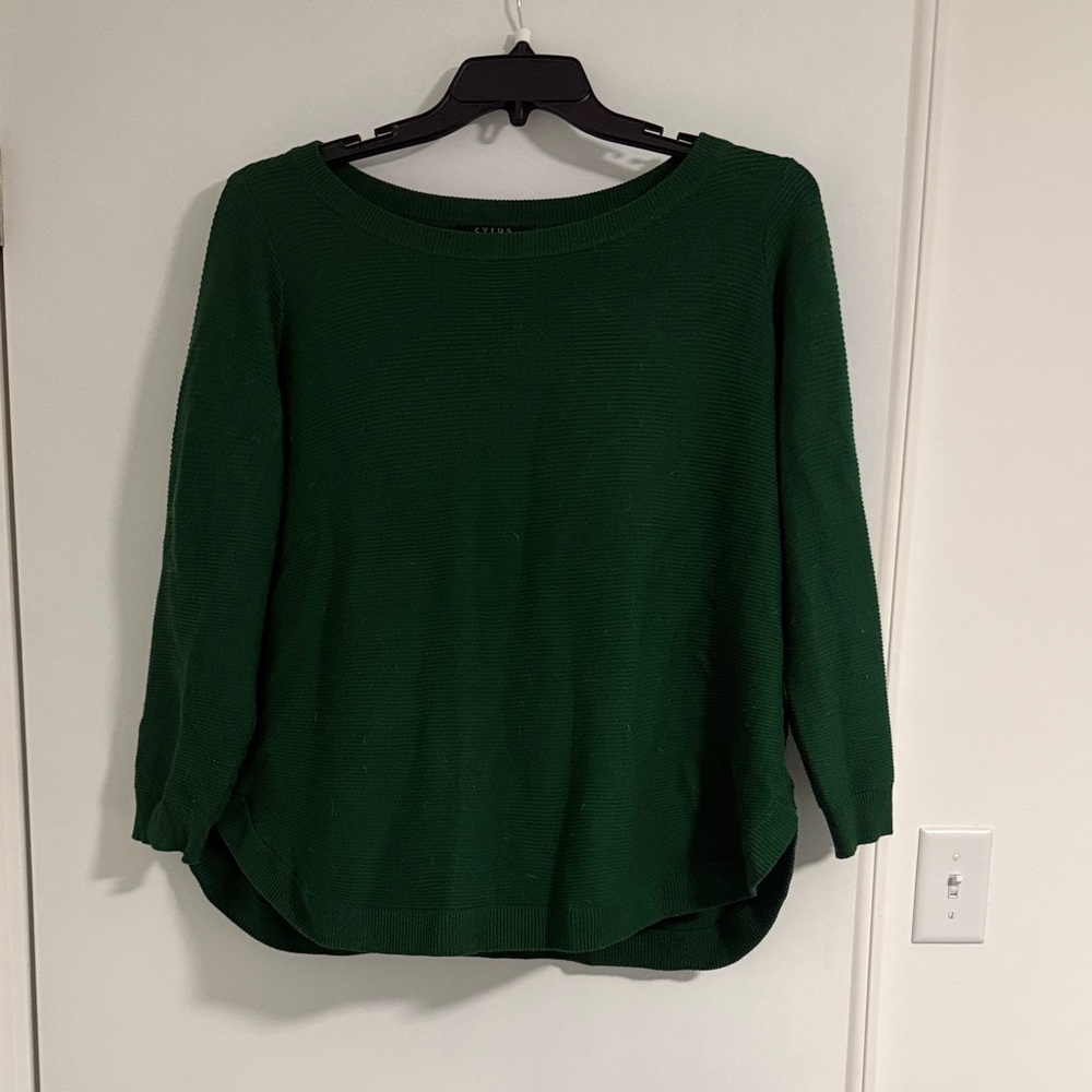 Green Knit Sweater